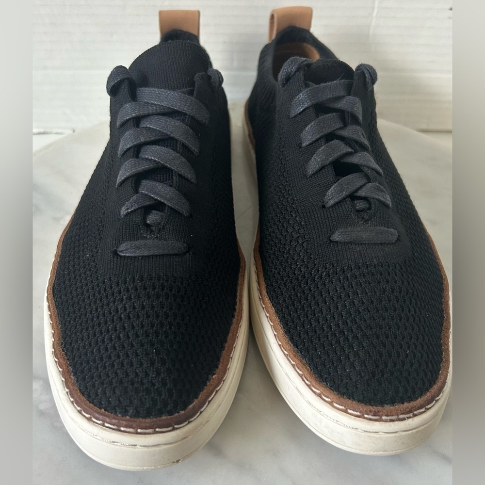 UGG SYDNEY MESH BLACK LACE UP SNEAKERS Sz. 9. COMFORTABLE , STYLISH, BREATHABLE - Picture 2 of 7